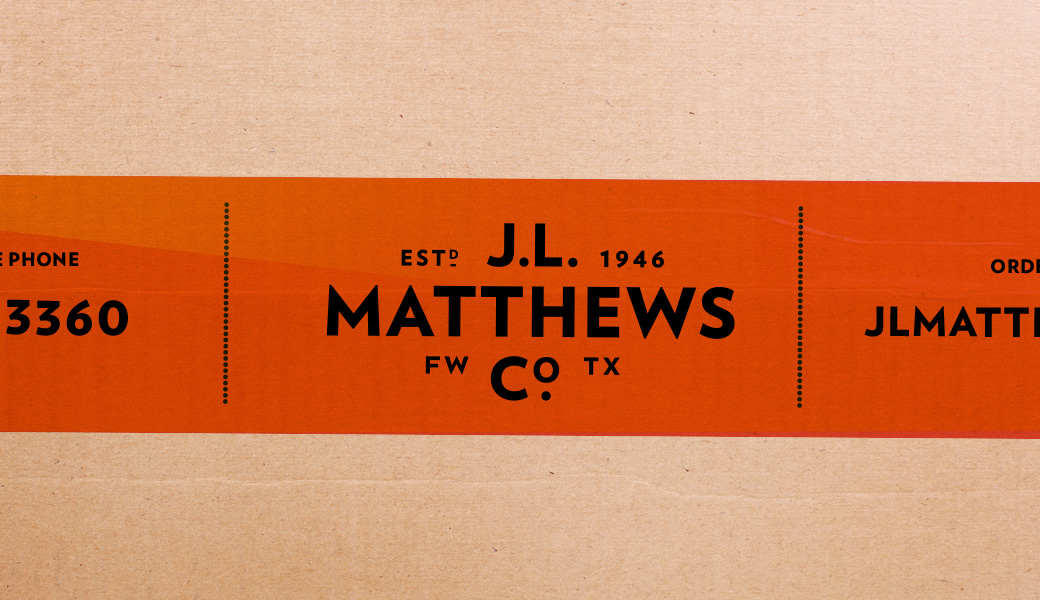 J.L. Matthews Rebrand - Schaefer Advertising Co.