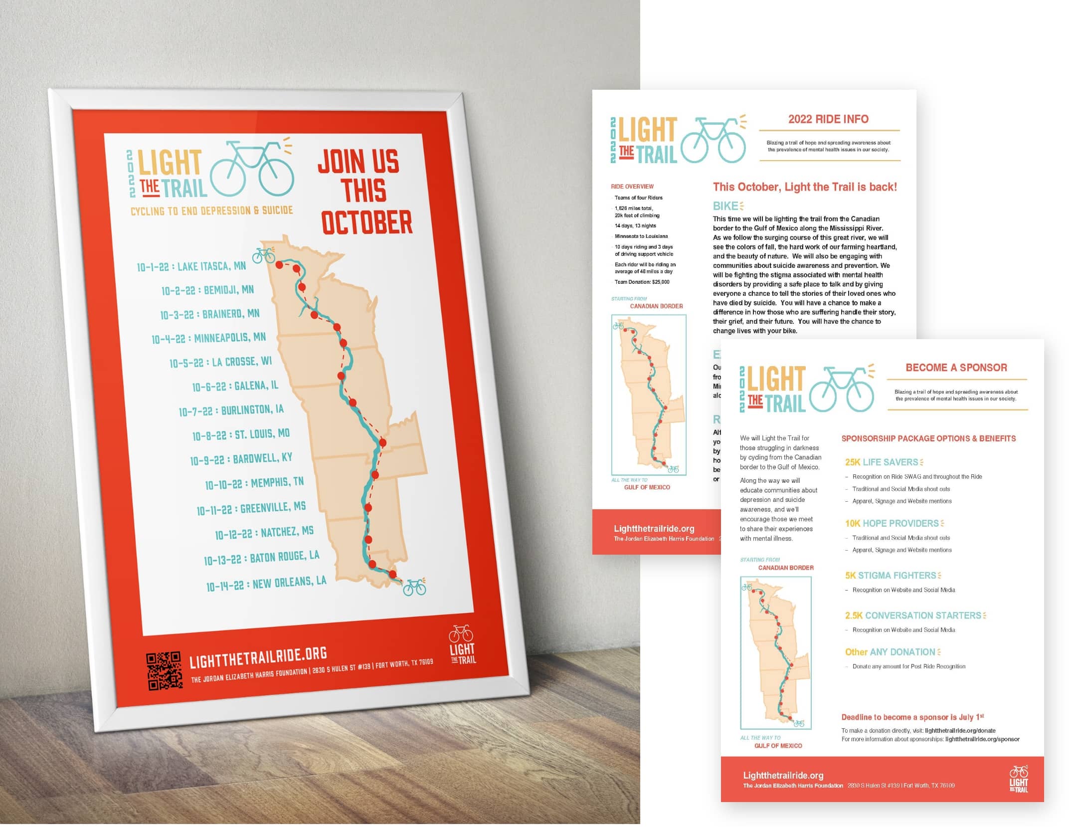 Light the Trail map
