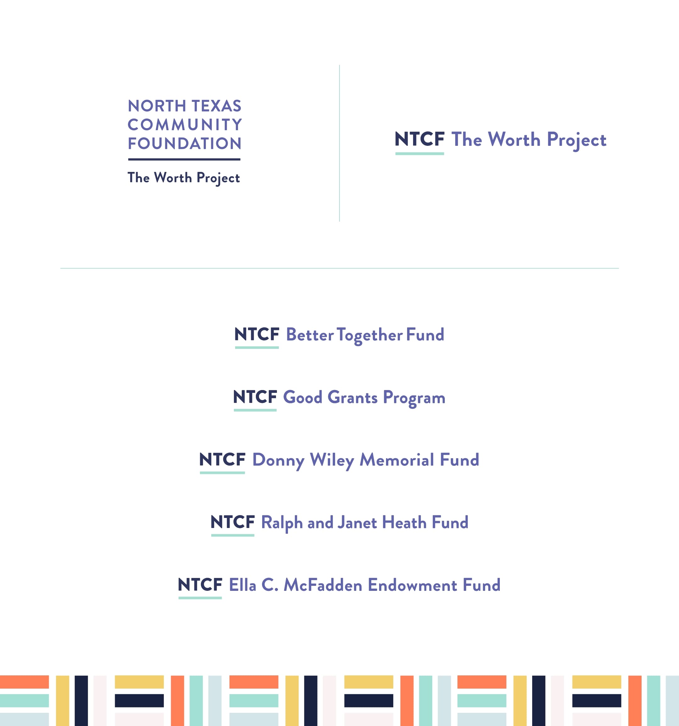 Brand Family for North Texas Community Foundation