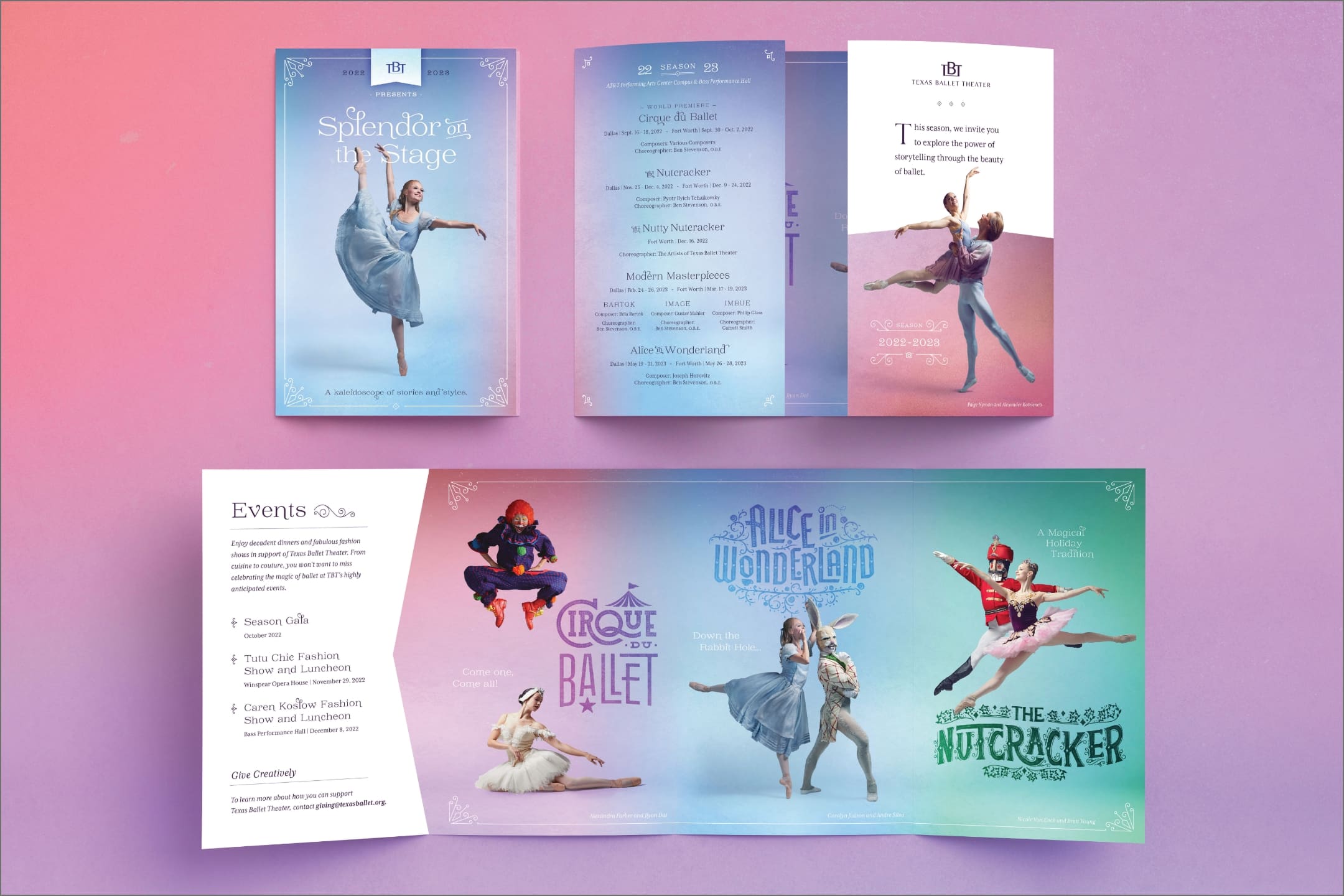 Texas Ballet Theater Brochure - A Year of Splendor