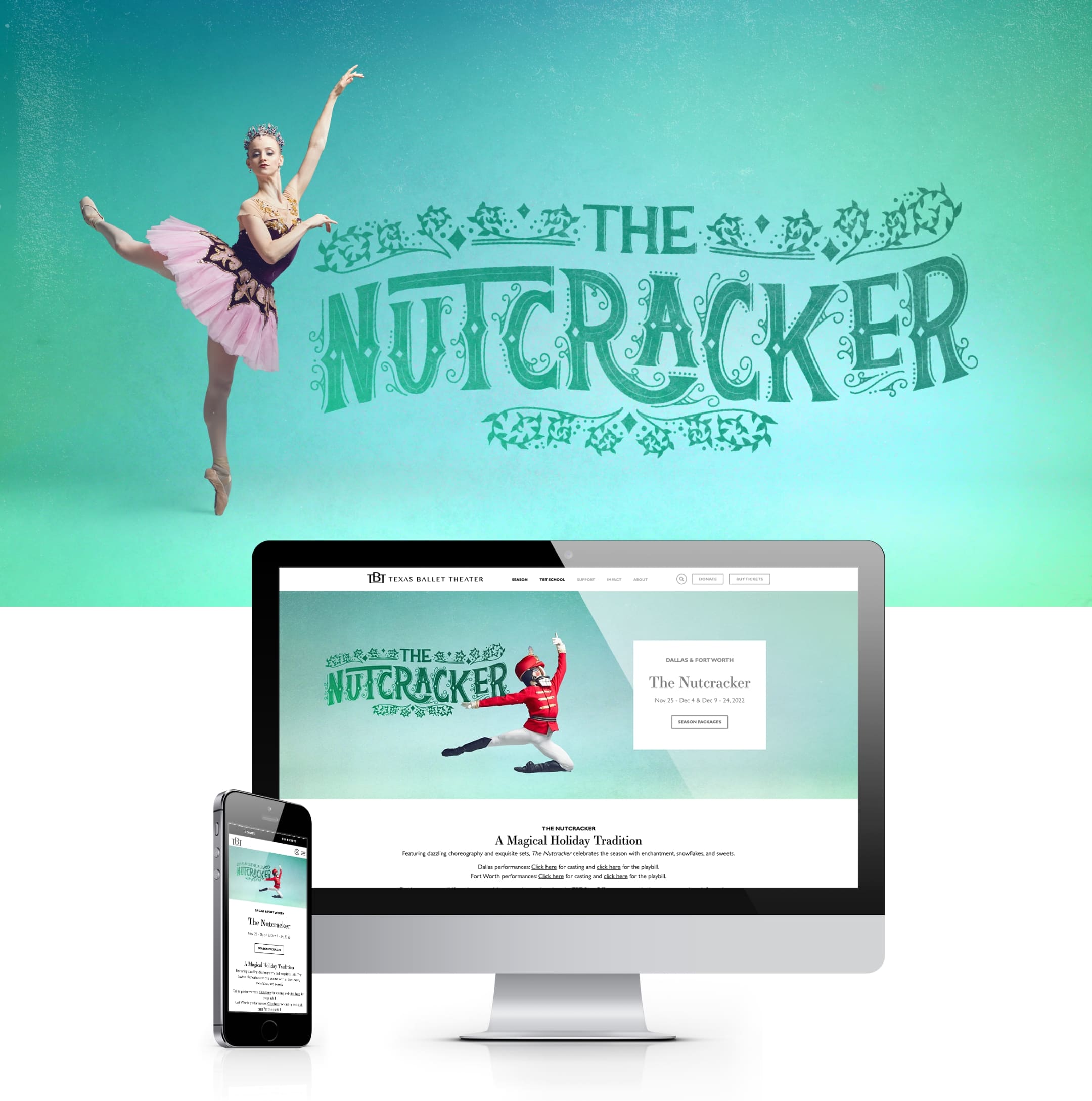 The Nutcracker Performance for Texas Ballet Theater