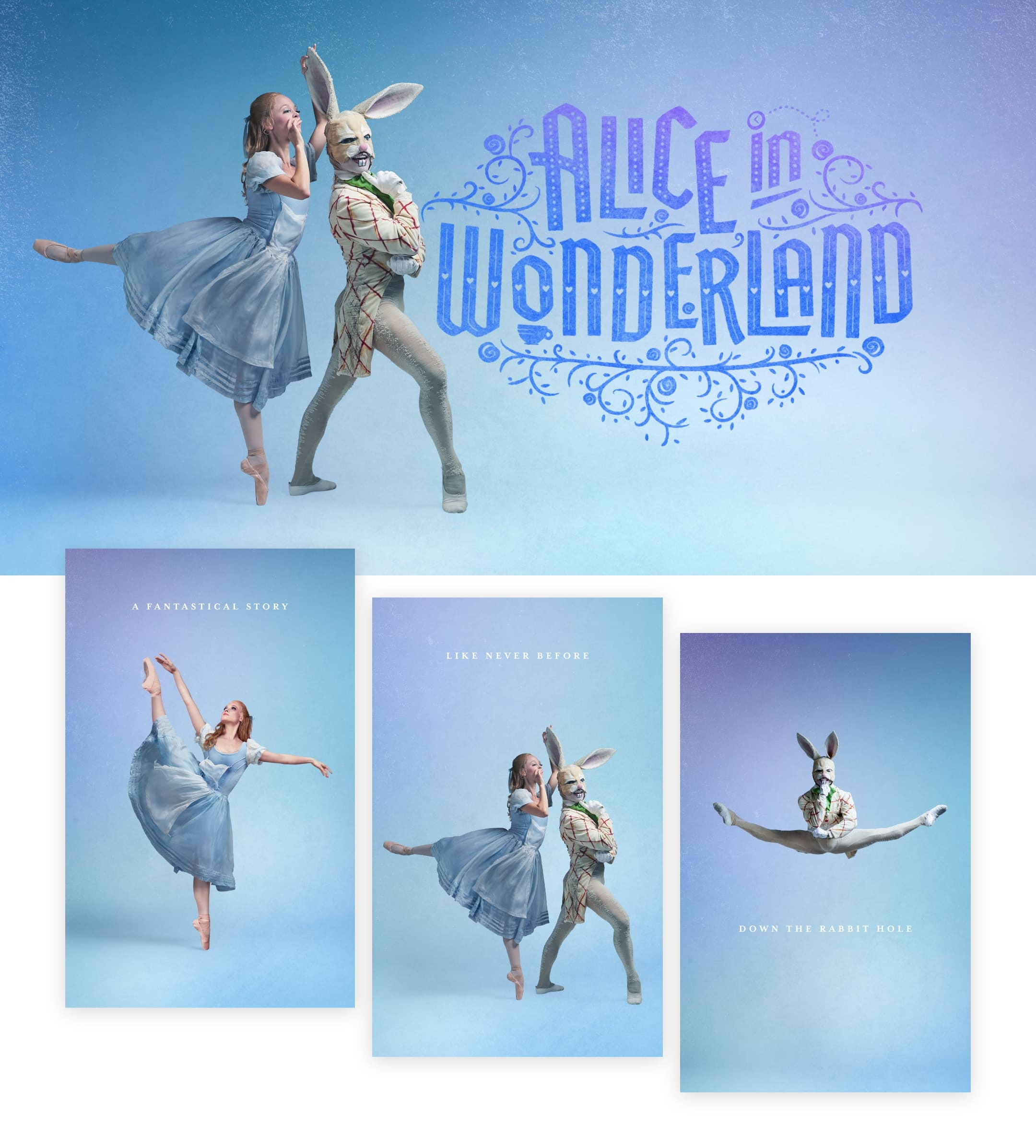 Texas Ballet Theater - Alice in Wonderland Social Assets