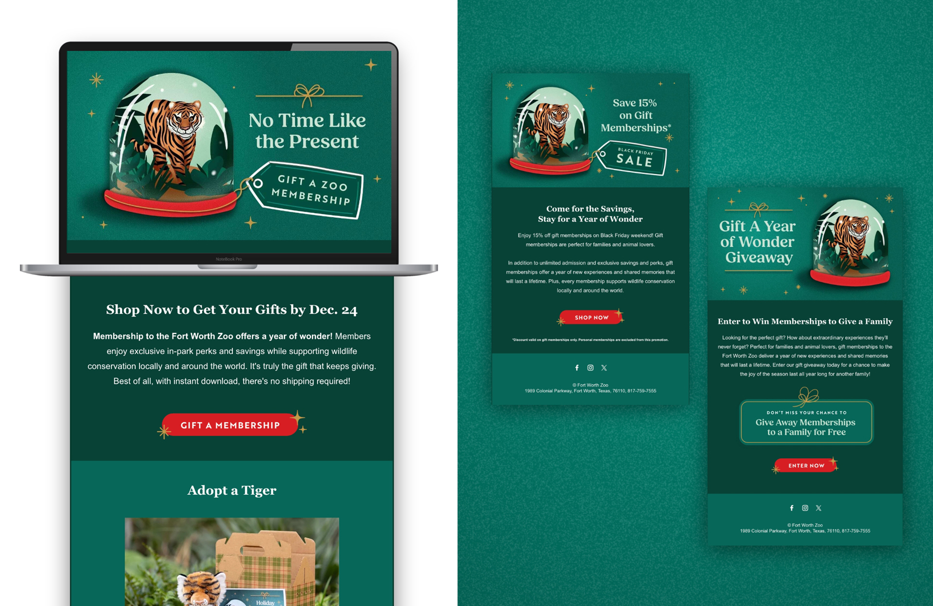 Fort Worth Zoo Holiday Web