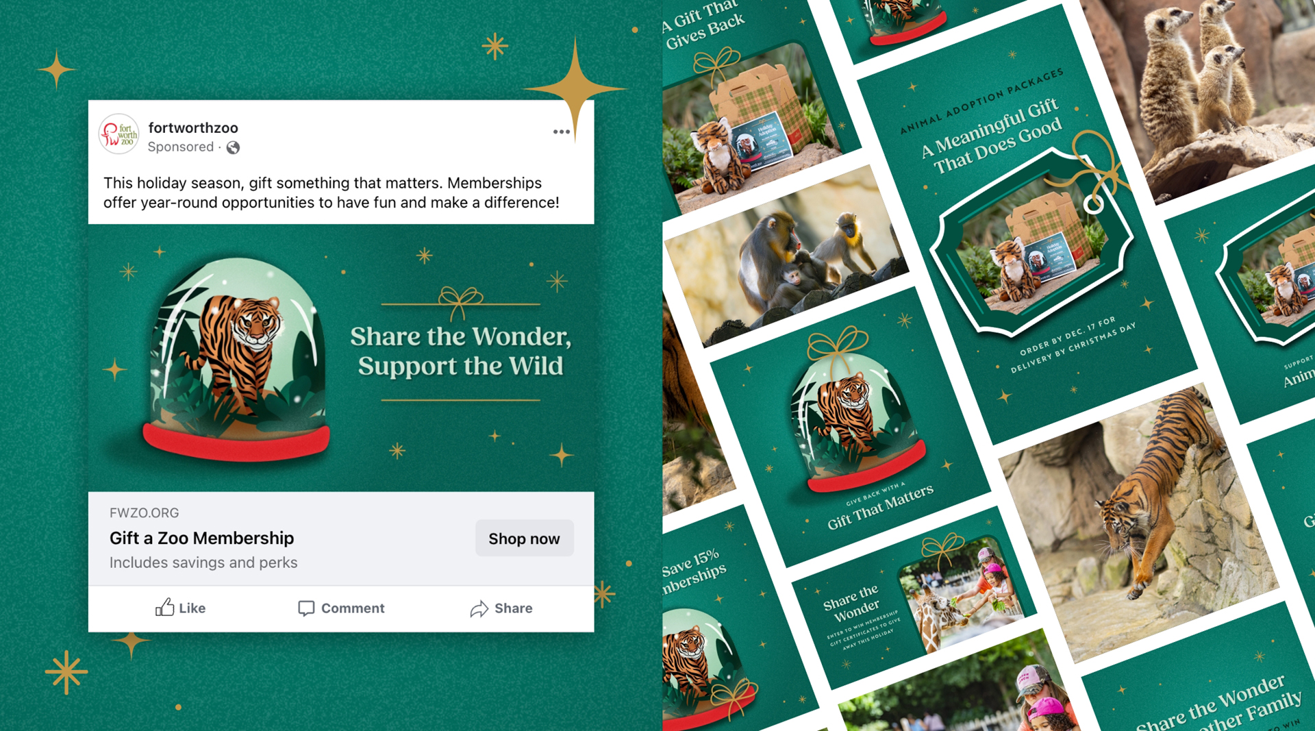 Fort Worth Zoo Holiday E-mail