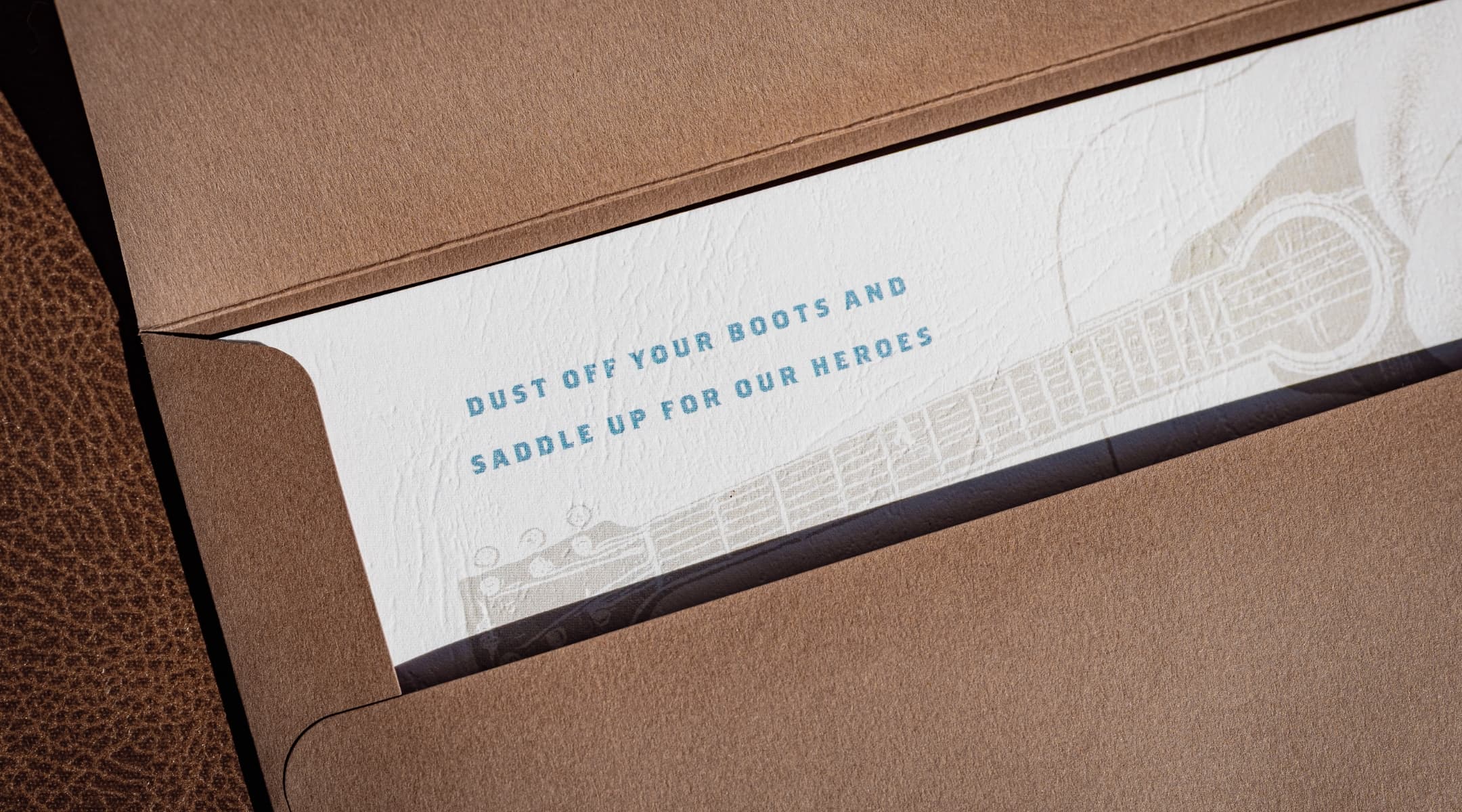 Invitation Opening for Hoedown for Heroes