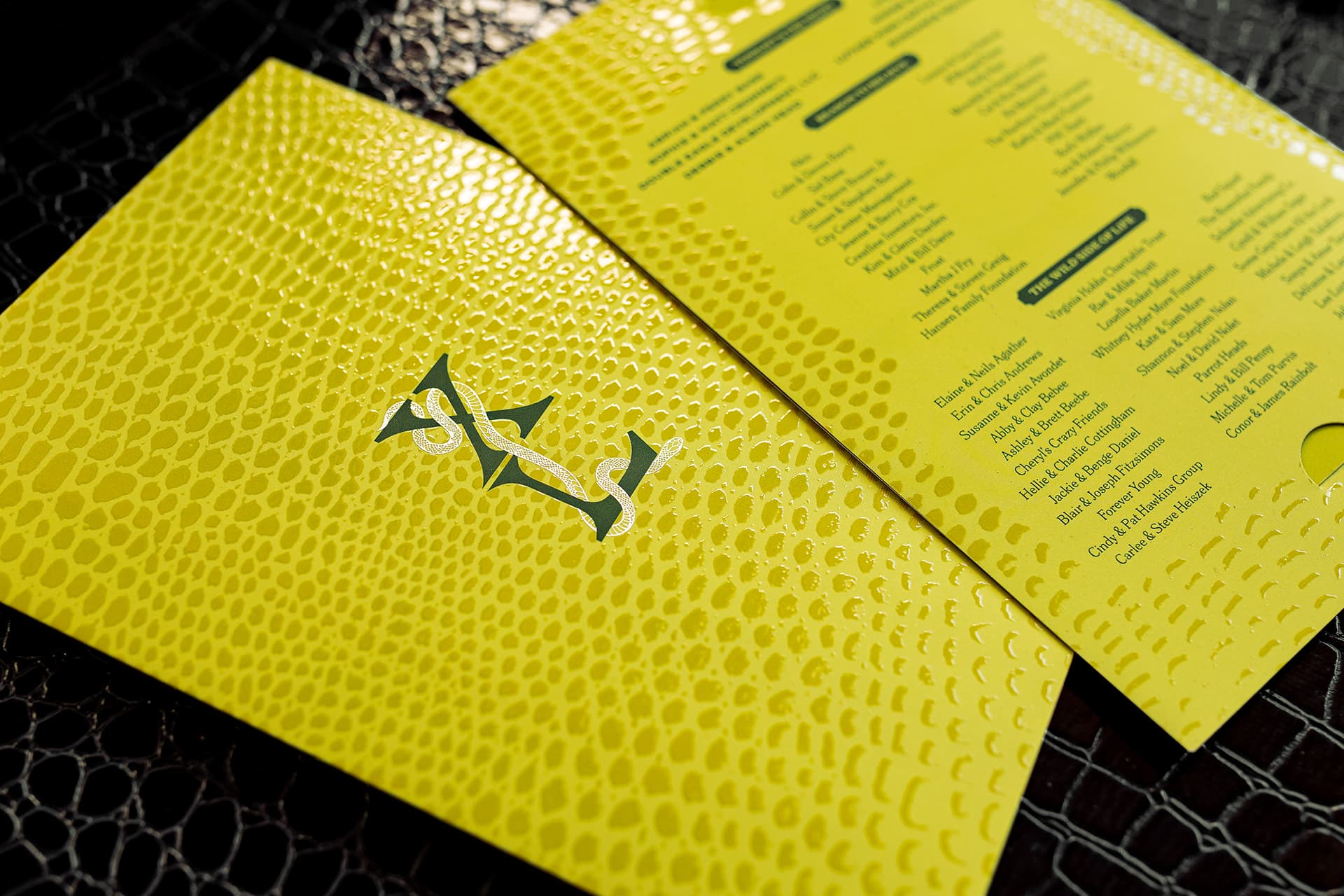 Zoo Ball Invitation — Fort Worth Zoo